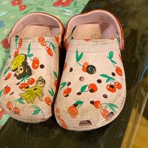 Girls size 8 Crocs
